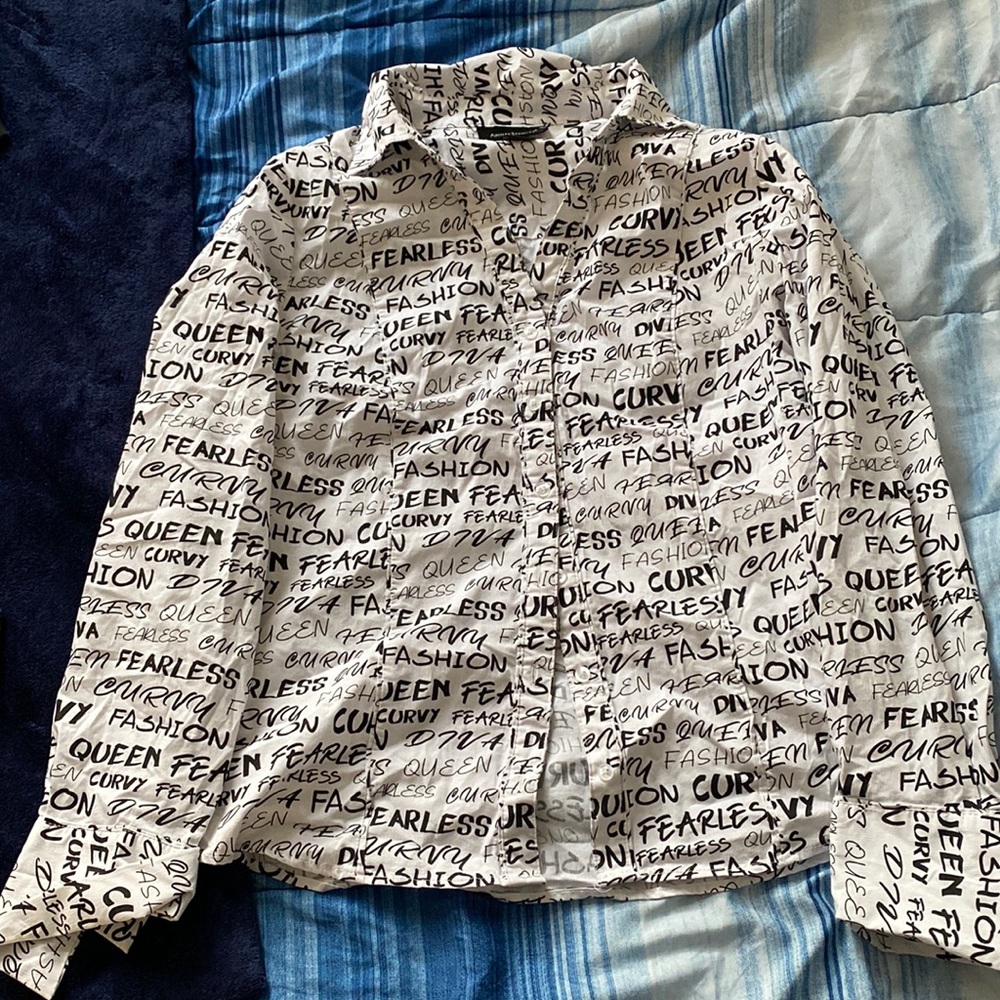 White Button-Up Shirt